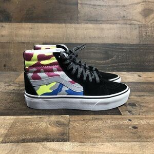 New VANS SK8 HI PLATFORM 2 AFTER DARK CAMO SKATE SHOES SIZE MEN 7 WOMENS 9